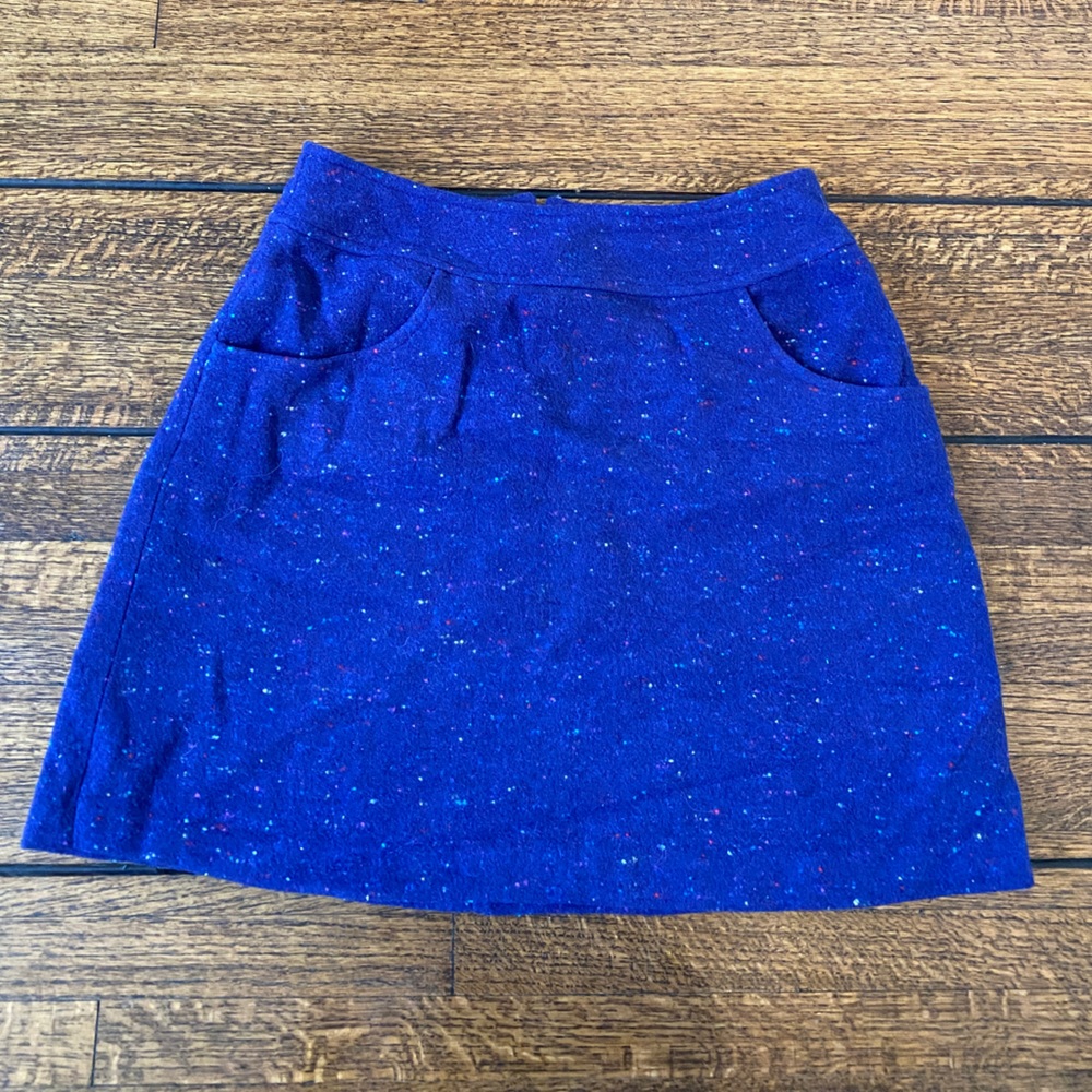 Vintage Express wool blend skirt